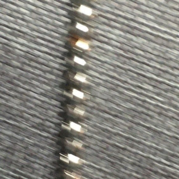 Heart Arrow Drop Necklace As Is Pink Rhinestone Silver Chain Barbie Glam Bling - Picture 4 of 7